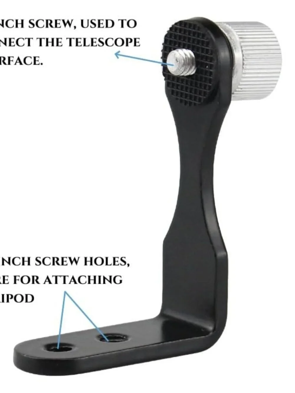 Universal Binocular Adapter, Metal Binocular Tripod Adapter Adaptor Mount Bracke